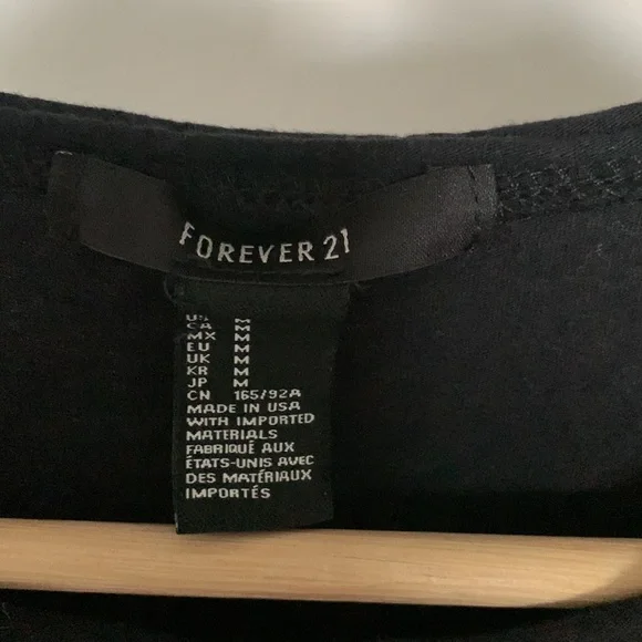 Vintage forever 21 cat d.j. Tank M preowned - Picture 3 of 4